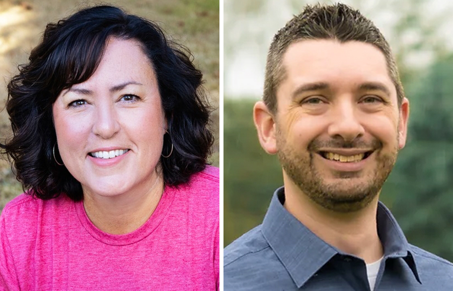 Stephanie McClintock and John Zingale are running for the 18th District Position 1 seat in the Washington House.