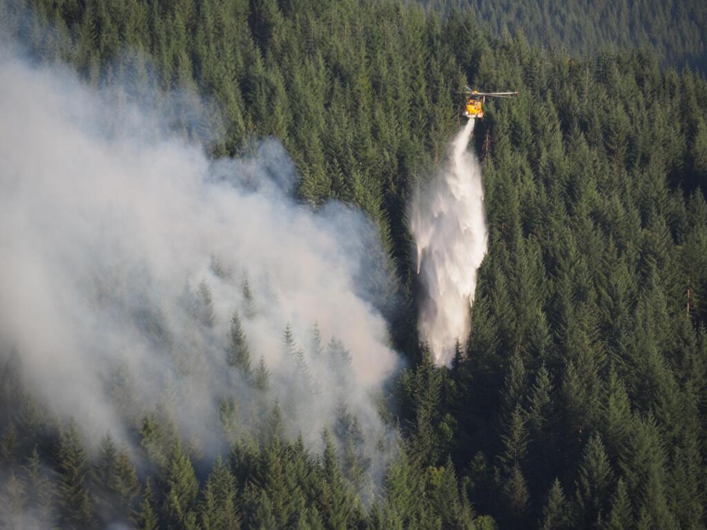 The Kalama Fire started on Sept. 1 and is 5 percent contained. (U.S.