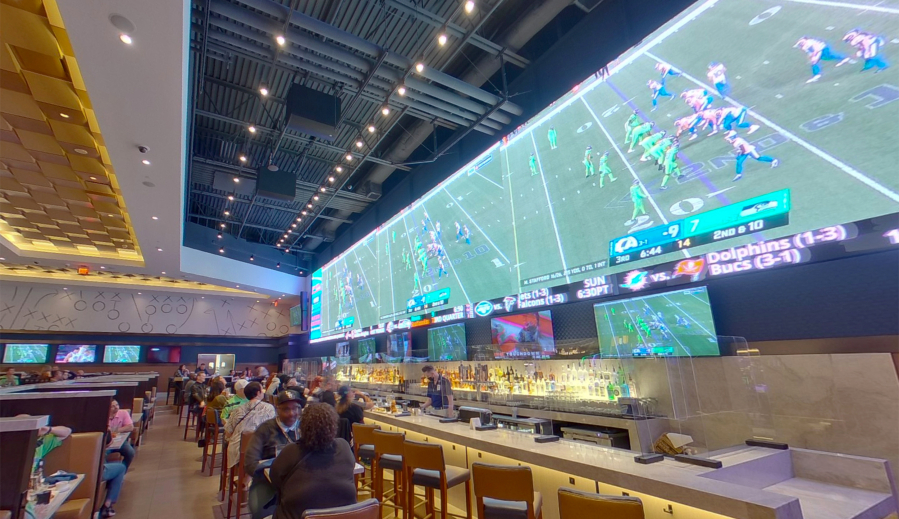 ilani is now home to the only sports betting facility in Clark County. Washington law allows for online sports betting but only when bets are placed and accepted at a tribal casino while the wager-placing customer is physically there.
