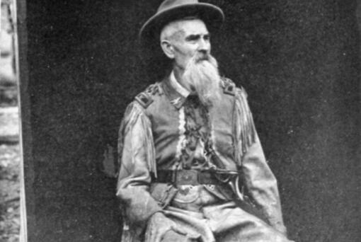 Benjamin F. Shaw (1826-1908) outlived all other white men who fought in the Northwest Wars on Native Americans. He fought in the Cayuse War of 1847 and was the last participant in the Yakima War of 1855-56 to die. Shaw was a one-time businessman, translator, and signatory of five treaties. He lived in Vancouver and served as Clark County treasurer and Washington Territorial senator. (Wiki Commons)