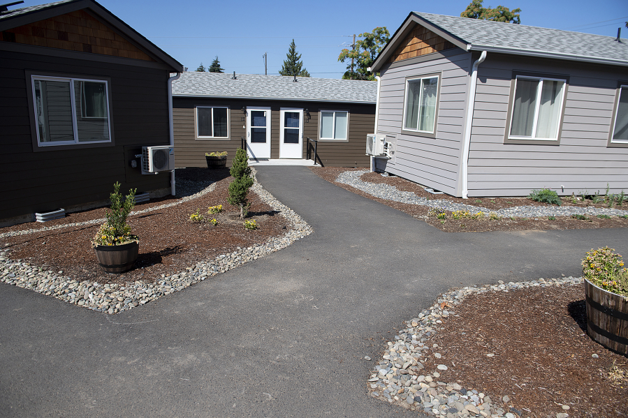 Fruit Valley Terrace, a tiny home village for people exiting homelessness, opened in 2021 through a partnership between Wolf Industries and Community Roots Collaborative. The organizations are planning to partner again to build cottage cluster homes in Vancouver's Ogden neighborhood.