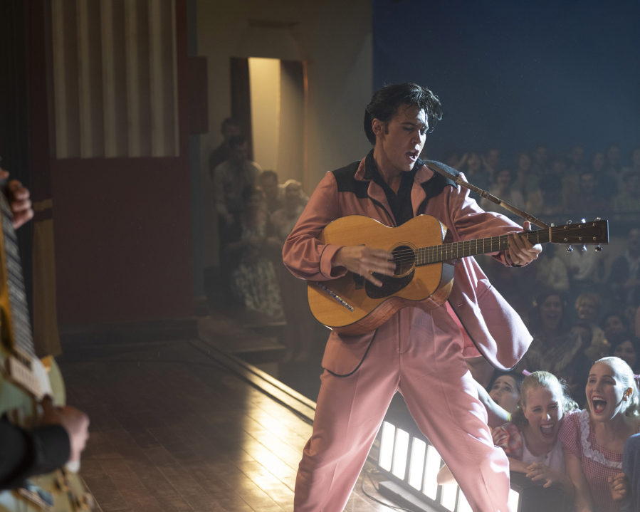Austin Butler stars as Elvis Presley in "Elvis." (Courtesy Warner Bros.