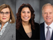 Incumbents Sharon Wylie, Monica Stonier and Paul Harris are leading their state legislature races Tuesday night.