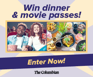 Dinner & A Movie Sweepstakes contest promotional image