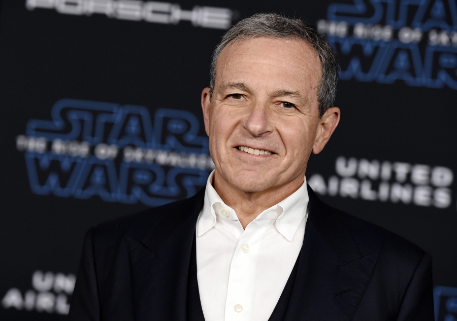 FILE - Robert Iger arrives at the world premiere of "Star Wars: The Rise of Skywalker," in Los Angeles, on Dec. 16, 2019.  The Walt Disney Company announced late Sunday, Nov. 20, 2022, that former CEO Iger, would return to head the company for two years in a surprise move. The statement said Bob Chapek, who succeeded Iger in 2020, had stepped down from the position.