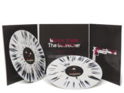 This image provided by the Academy Museum shows a limited edition vinyl record of music from the film The Godfather. In conjunction with the Academy Museum's new Godfather exhibit, which runs through March 17, the Academy Museum's store has a treasure trove of exclusive Godfather-themed merchandise like a limited 2LP set of the trilogy's music performed by the Prague Philharmonic.