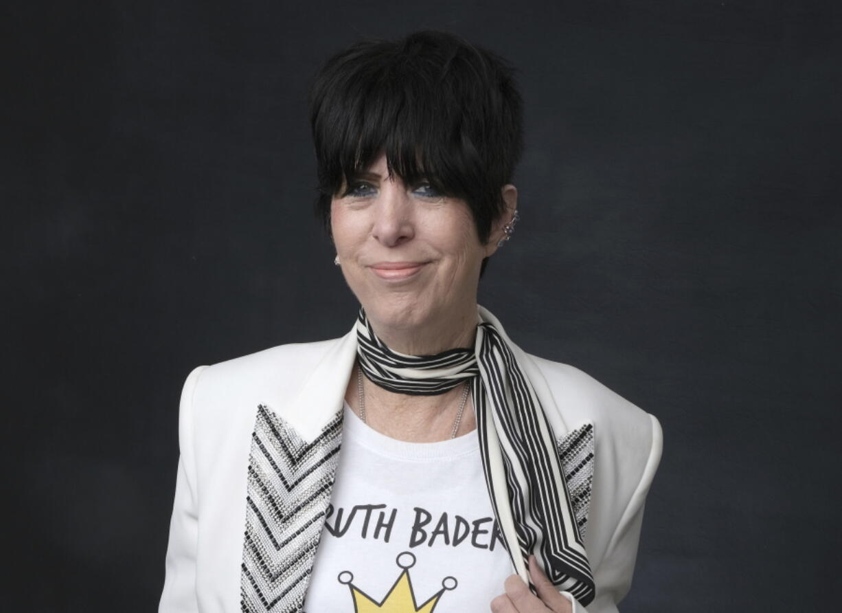FILE - This Feb. 4, 2019 file photo shows Diane Warren at the 91st Academy Awards Nominees Luncheon in Beverly Hills, Calif. Warren will receive an honorary Oscar at the annual Governors Awards. She's the first songwriter to ever get the award.