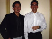 This undated photo shows from left, Craig Yabuki and his brother Jeff Yabuki.