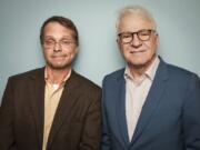 Harry Bliss, left, and Steve Martin have teamed up for their second book, "Number One Is Walking."