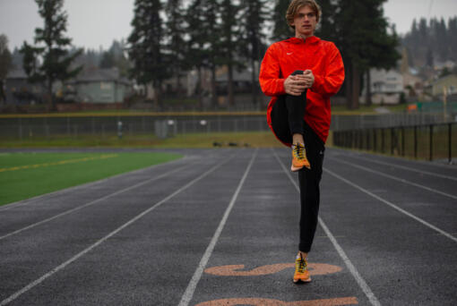 Washougal High School cross country runner Samual Grice is The Columbian's boys cross country All-Region runner of the year. (James Rexroad for The Columbian)
