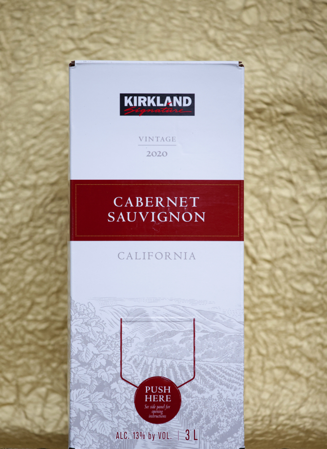 2020 Kirkland Signature California Cabernet Sauvignon.