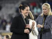 Portland Thorns FC head coach Rhian Wilkinson resigned Friday, Dec. 2, 2022, just five weeks after she led the team to the NWSL championship.