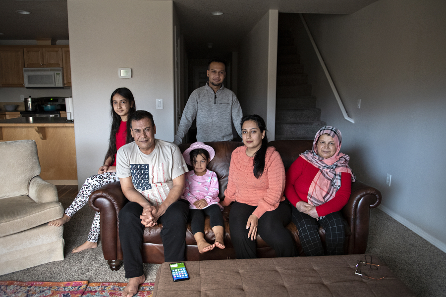 Amanda Cowan/The Columbian files 
 The Azizpour family fled Afghanistan and ended up in Clark County. A team from The Columbian has been following them as they settle into their new lives in America.