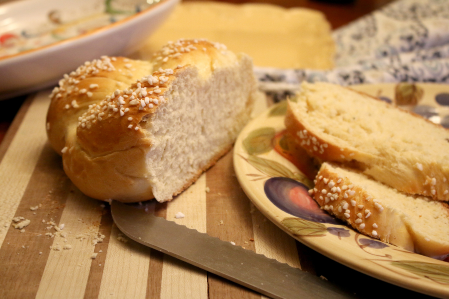 Gerda Mattson's recipe for Finnish coffee bread yields three to five slightly sweet loaves. Cardamom seeds give the bread its distinctive flavor.