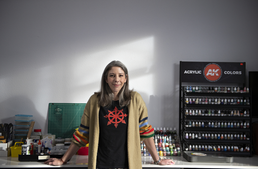 What started as a hobby turned into a business for Robyn Lowy, co-owner of Mindtaker Miniatures hobby and tabletop gaming shop.