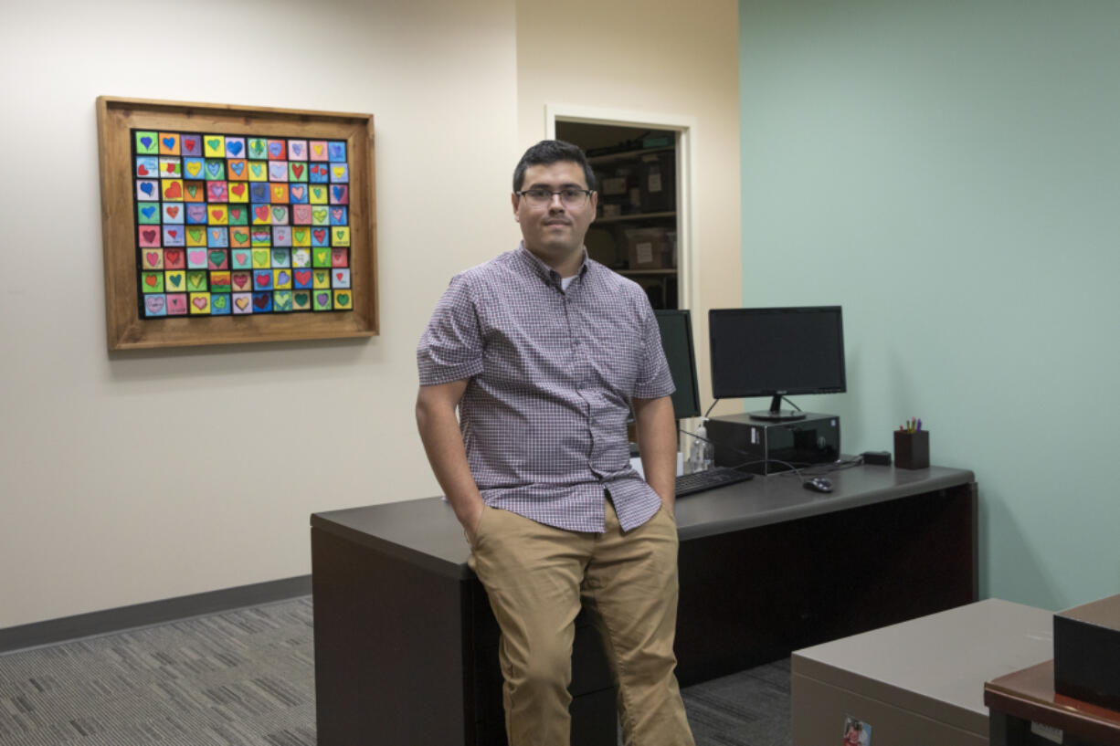 David Rodriguez, a behavioral health advocate with the Office of Behavioral Health Advocacy, helps individuals and families navigate the mental health care system.