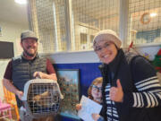 Furry Friends adopted out 506 cats and kittens for 2022 which is a record number for the shelter. Including lucky little Carlos the cat as their 500th adopted furry friend.