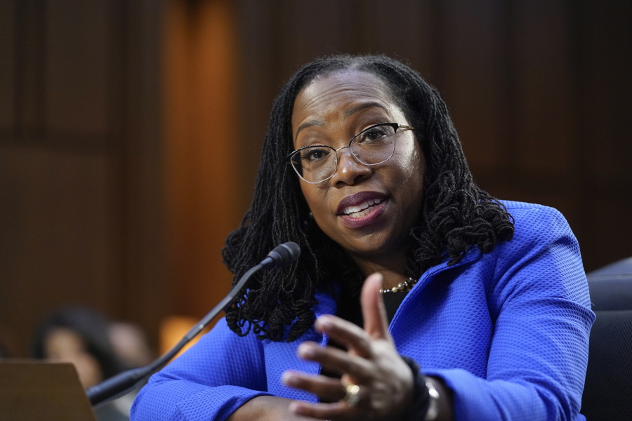 Supreme Court nominee Ketanji Brown Jackson (Associated Press files)