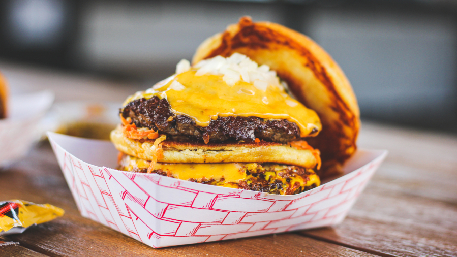 The smash burger leads the menu at Bless Your Heart Burgers, which recently opened in Vancouver.