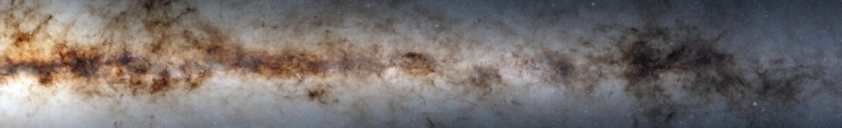 This image made available by the National Science Foundation's NOIRLab in January 2023 shows the galactic plane of the Milky Way galaxy. Astronomers have captured more than 3 billion stars and galaxies in one of the biggest sky surveys ever, focusing on the Southern Hemisphere sky. (DECaPS2/DOE/FNAL/DECam/CTIO/NOIRLab/NSF/AURA, M. Zamani & D.