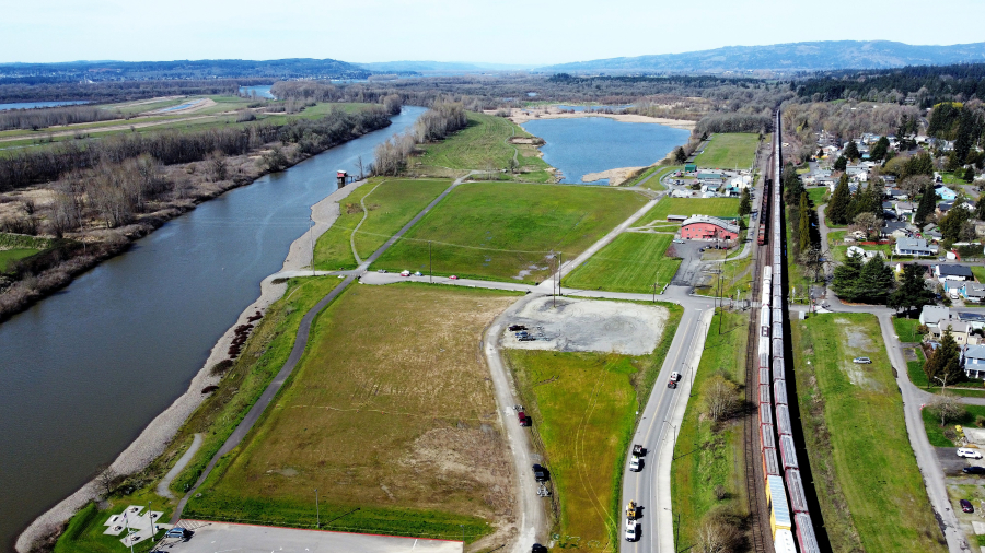 An 8-acre waterfront park, backed by 41 acres of mixed-use development, is the Port of Ridgefield's next big project.