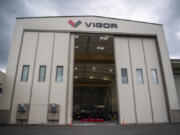 Dignitaries and community members gathered for the keel laying ceremony to celebrate the Army?s next generation landing craft at Vigor facilities in Vancouver in 2019. The company is being purchased by an affiliate of a private equity firm.