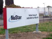 NuStar Energy LP's location at 5420 N.W. Fruit Valley Road, Vancouver, on Oct. 6, 2015.