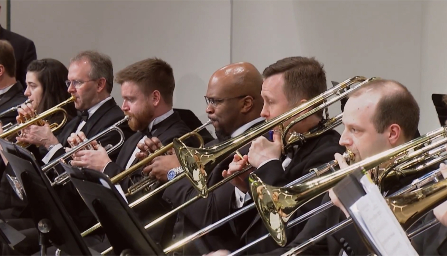 The Southwest Washington Wind Symphony is 50-piece ensemble.