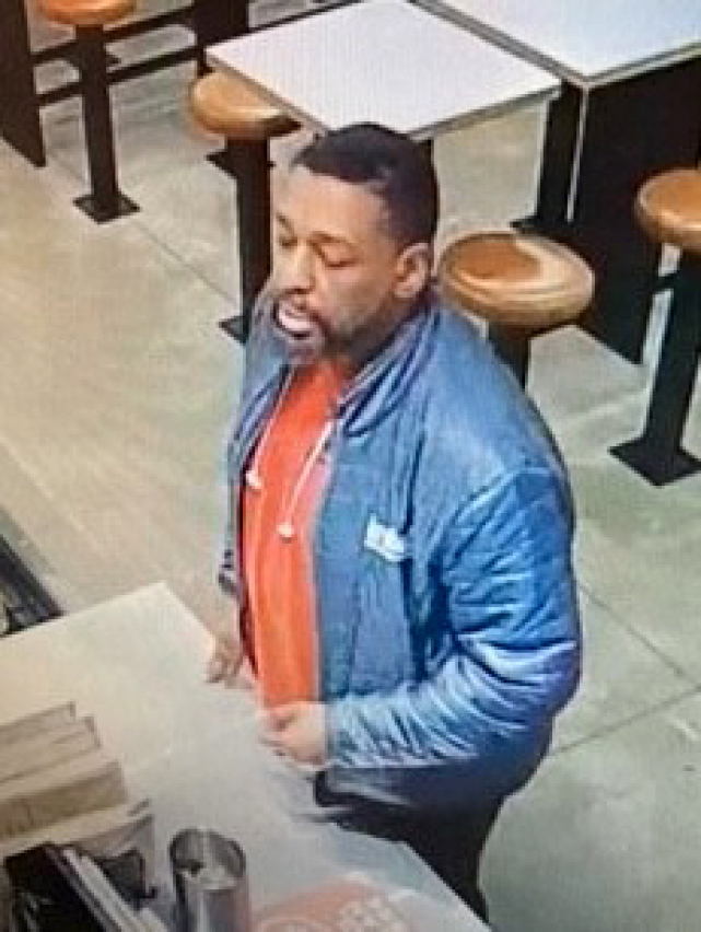 Battle Ground police are seeking to identify a man accused of assaulting an employee Feb. 9 at Chipotle on Southwest Scotton Way.
