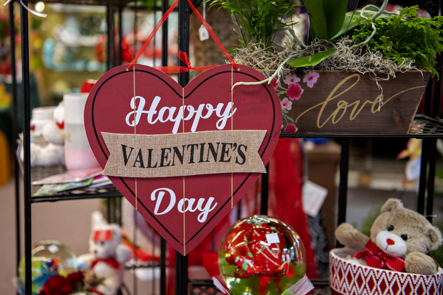 Garside Florist is gearing up for Valentine's Day this year with gifts and colorful bouquets.