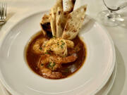 El Gaucho in Vancouver offers Wicked Shrimp as a starter.