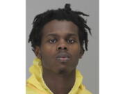 This image provided by Dallas County Jail shows Davion Irvin. Dallas police say Irvin, has been arrested, Thursday, Feb. 2, 2023, in the case of the two monkeys that were taken from the Dallas Zoo after he was spotted near the animal exhibits at an aquarium in the city.