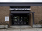 Hayes Freedom High School is pictured Wednesday afternoon, April 15, 2020. As the Camas School District faces potentially $6 million in budget cuts, parents worry Hayes and other small schools could see changes as a result.