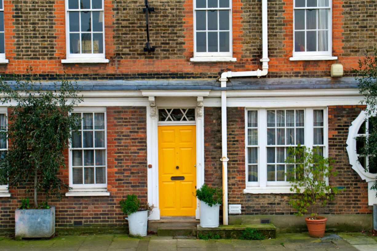 According to HGTV, one of the easiest and most effective ways to improve a home's curb appeal is to paint the front door.