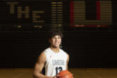 Union senior Yanni Fassilis stands for a portrait Wednesday, March 8, 2023, at Union High School. Fassilis is The Columbian???s All-Region boys basketball player of the year.