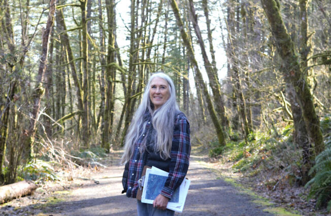 Linda Lorenz of Vancouver spearheaded the grassroots charge to save 80 acres along Hantwick Trail between Moulton and Lucia Falls parks from being logged. The effort, which began in May 2018, officially concluded in January when Washington Department of Natural Resources approved the land transfer to Clark County.