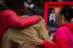 Vigil for Meshay &#8220;Karmen&#8221; Melendez and Layla Stewart news photo gallery