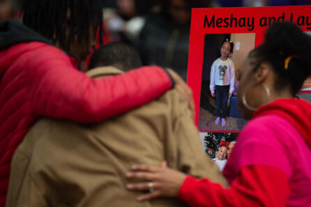 Vigil for Meshay "Karmen" Melendez and Layla Stewart photo gallery