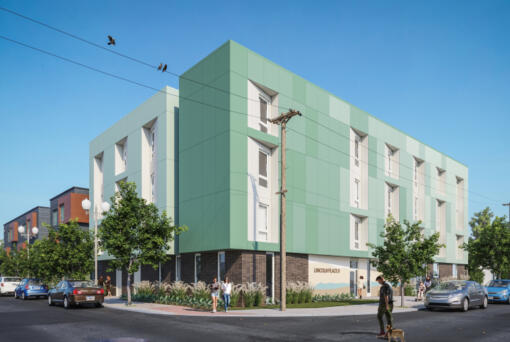 Access Architecture is designing Lincoln Place II, a Vancouver Housing Authority permanent supportive housing development that will connect to the authority's Lincoln Place complex.