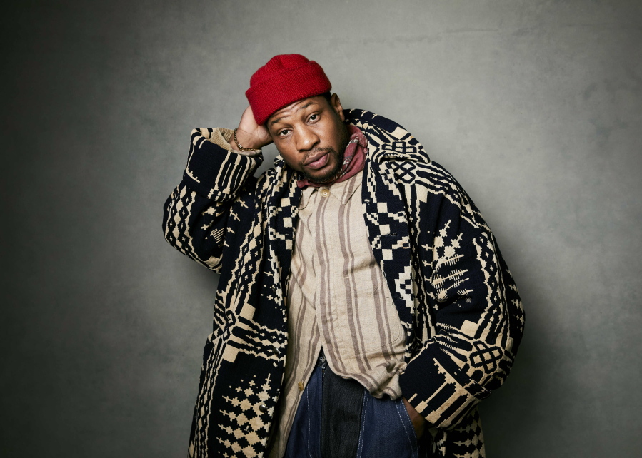 FILE - Jonathan Majors poses for a portrait to promote the film "Magazine Dreams" at the Latinx House during the Sundance Film Festival on Friday, Jan. 20, 2023, in Park City, Utah.
