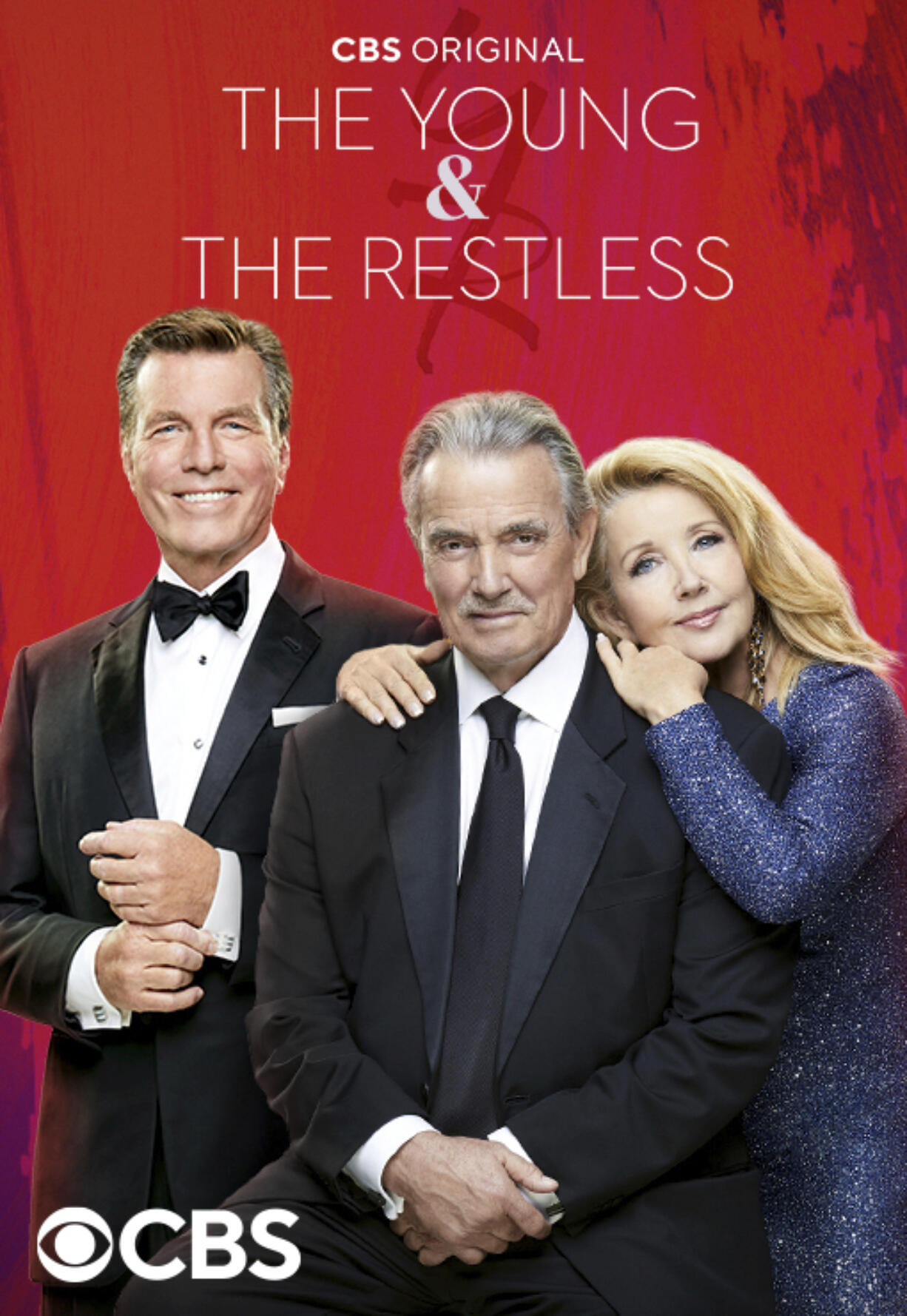 This image released by CBS shows promotional art for the daytime drama series "The Young & The Restless" which is celebrating their 50th anniversary.