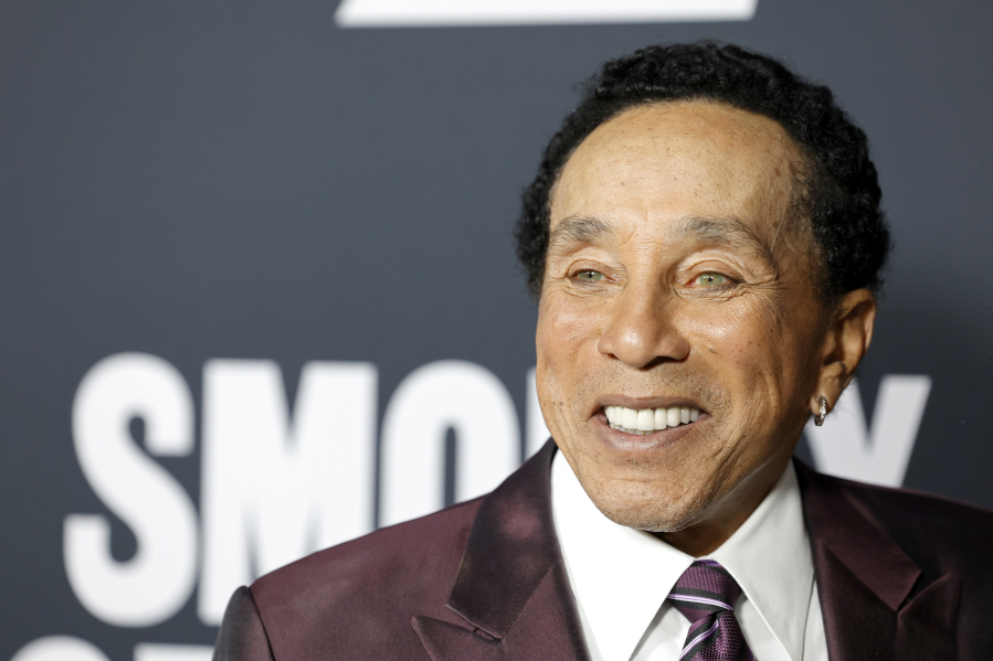 Smokey Robinson attends MusiCares Persons of the Year Honoring Berry Gordy and Smokey Robinson at Los Angeles Convention Center on Feb. 3, 2023, in Los Angeles.