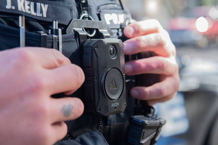 The Clark County Sheriff's Office has launched a 30-day trial of Axon body-worn cameras. The Vancouver Police Department rolled out the cameras to its force earlier this year.