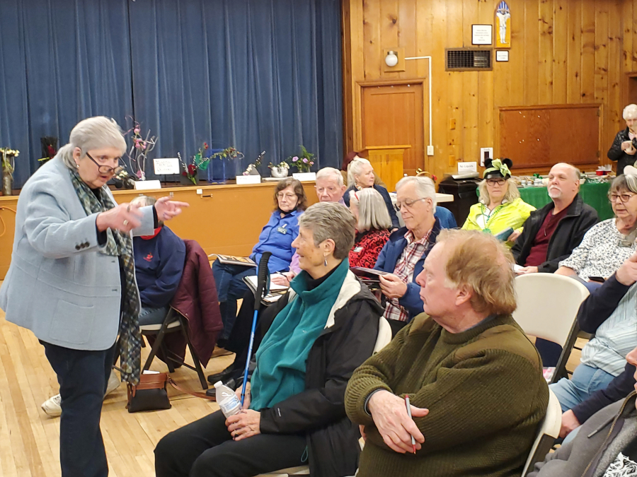 On March 2, the Fort Vancouver Rose Society held its most successful rose auction ever, raising $1,753 toward funding its June 24 Rose Show.