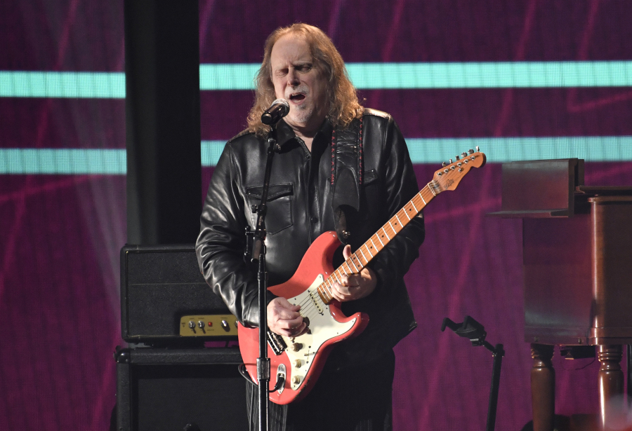 Warren Haynes performs during a Lynyrd Skynyrd tribute at the CMT Music Awards on Sunday, April 2, 2023, at the Moody Center in Austin, Texas.