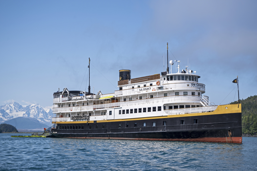 UnCruise Adventures' Wilderness Legacy vessel will visit the Port of Camas-Washougal's dock on the Washougal waterfront on Saturdays, September through the first week of November.