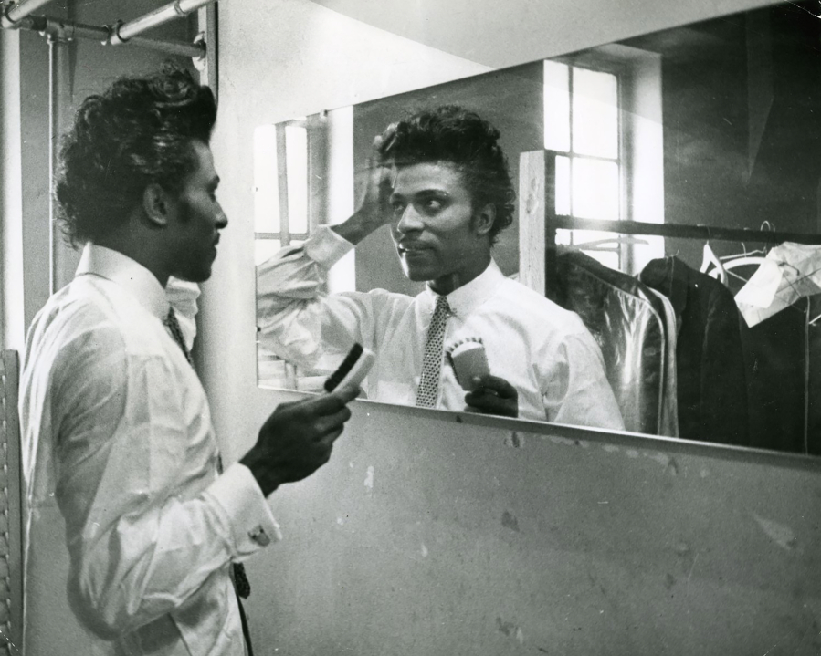 Little Richard at Wrigley Field in Los Angeles, Sept. 2, 1956, as seen in the documentary ???Little Richard: I Am Everything.???