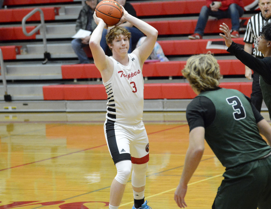 Fort Vancouver senior Kaeleb Cvitkovich was a major contributer on the Trappers basketball, football and baseball teams. He said he never considered playing anywhere else other than Fort Vancouver High School.