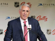 Seattle Kraken general manager Ron Francis said he has been told by his players that there was a missed opportunity to do something really special with the 2022-23 season. (AP Photo/Ted S.