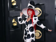 Shania Twain arrives at the 65th Annual Grammy Awards at Crypto.com Arena on Feb. 5 in Los Angeles. (Allen J.